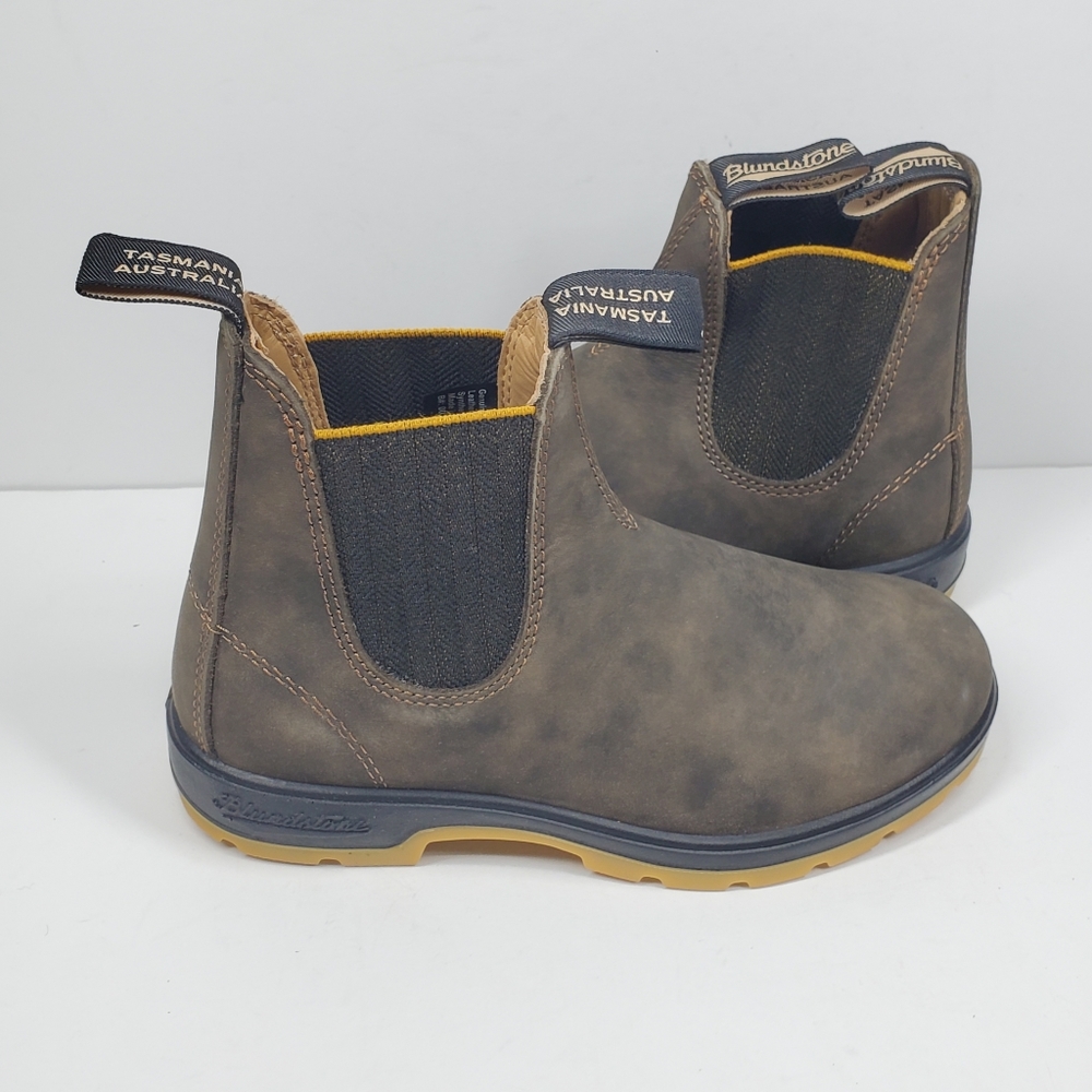 New Blundstone 1944 Rustic Brown Chelsea Boots